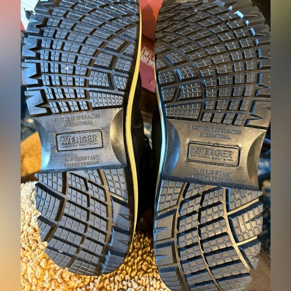 Avenger Work Boots Mens Breaker Composite Toe 6" Lace Up Leather 7282 - Picture 4 of 7